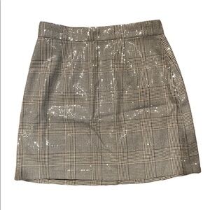 Cupcakes & Cashmere NWT Sequined Mini Skirt
